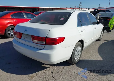 2005 Honda Accord 2.4 Lx из США, поврежденный, VIN 1HGCM564X5A168031